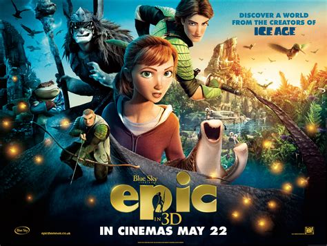 Epic Animated Movie Poster