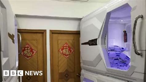 Hong Kong Riled By Latest Tiny Space Capsule Homes Bbc News