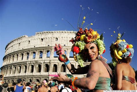 Rome Gay Pride Parade And Events