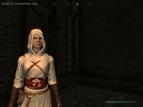 Assassins Creed Altairs Female Robe At Skyrim Nexus Mods And Community