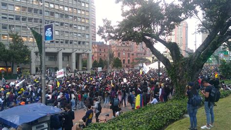 Es posible que de nuevo se registren grandes manifestaciones en bogotá: Conoce los recorridos de las marchas hoy en Bogotá