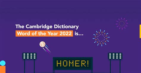 La Parola Dellanno 2022 Del Cambridge Dictionary è Homer