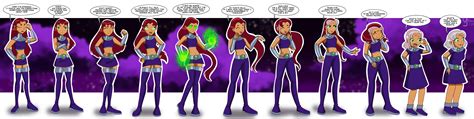 Starfires Growth By Davaba19 On Deviantart