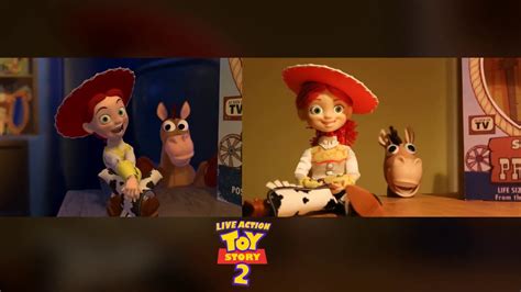 Live Action Toy Story 2 The Record Player Comparison Youtube