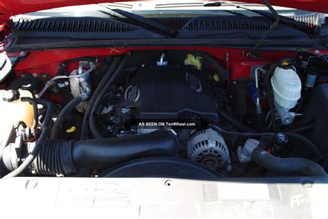 2003 Gmc 2500 Hd Ext Cab Sierra Sle 4x4 8 1 Engine Red 6spd Man