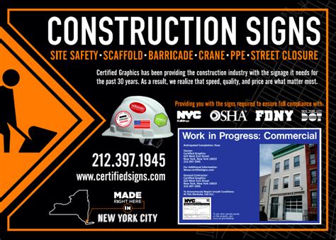 Construction Signage Certified Signs Blog