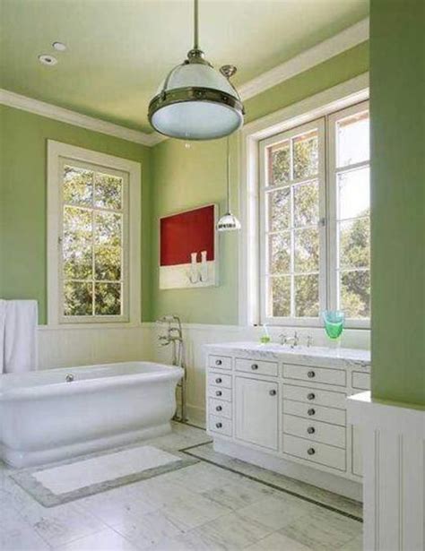 22 Modern Bathroom Ideas Blending Green Color Into Interior Design And