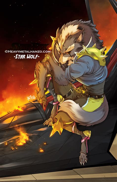 Upon activation, fox yells it's go time! ( 行くぞ、みんな! Star Fox-Star Wolf by HeavyMetalHanzo on DeviantArt