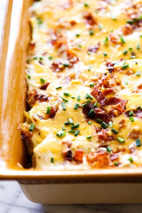 Adapted by the new york times. Loaded Scalloped Potatoes | Recipes, Cooking recipes, Side ...