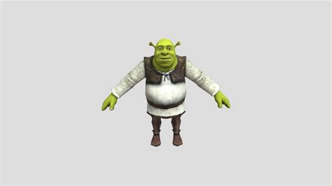 Shrek 3d Model Download Free 3d Model By Neut2000 541d5a5 Sketchfab Riset