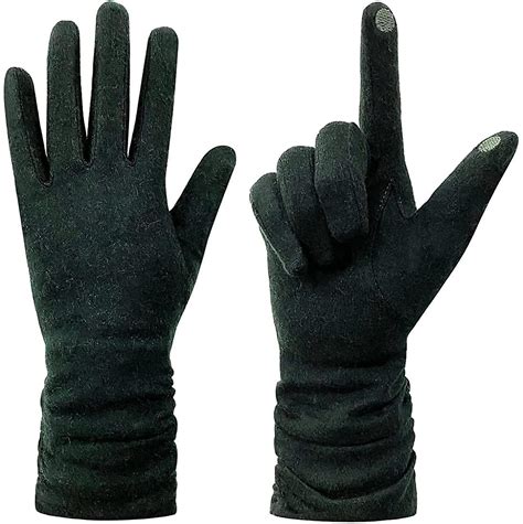 harssidanzar womens knit winter touchscreen gloves warm elastic cuff t fruugo se