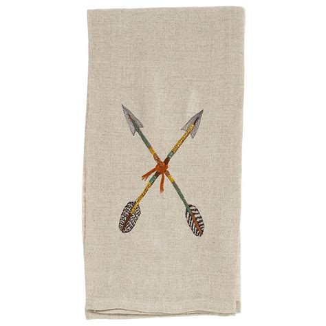 Arrows Tea Towel From Kestrel Cross Your Arrows Learn To Fly