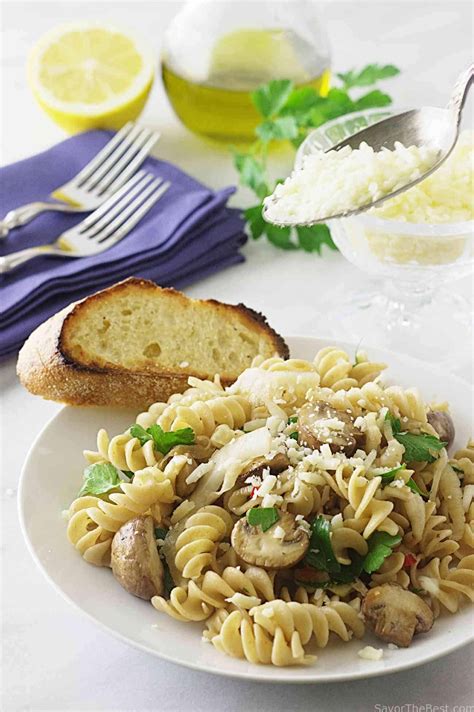 Kamut Whole Grain Pasta Spirals With Fennel And Mushrooms Savor The Best