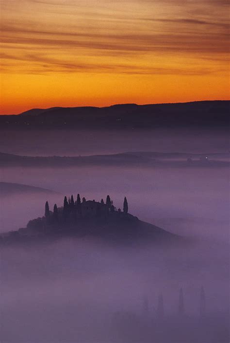 Morning Tuscan Mist Photograph By Andrew Soundarajan