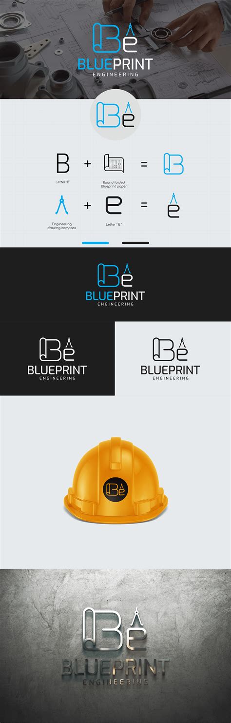 Blueprint Engineering Logo On Behance