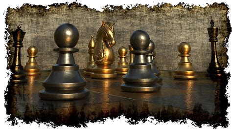 Chess Board Games Digital Art Pawns Hd Wallpaper Wallpaperbetter