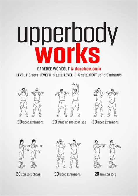 All Around Upper Body Workout Workoutwalls