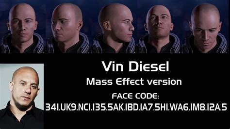 Vin Diesel Mass Effect Version By Gothicgamerxiv On Deviantart