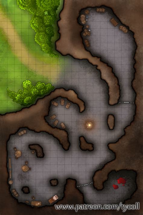 Some are aggressive no matter what level you are. Goblin Cave! First map for my new Patreon. : battlemaps