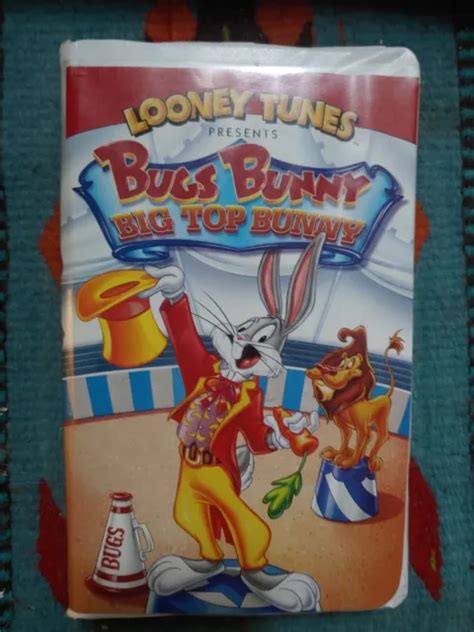 Vhs Bugs Bunny Big Top Bunny 2000 Warner Brothers Looney Tunes