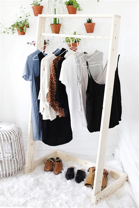 Diy Wooden Clothing Rack The Merrythought