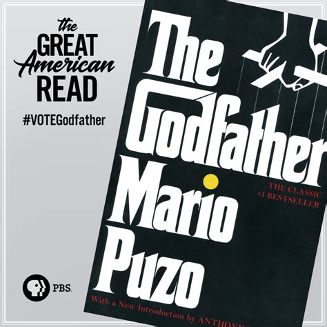 6 best selling books from the author of the godfather The Godfather by Mario Puzo - The Great American Read # ...