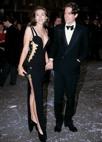 Donatella Versace On Elizabeth Hurleys Safety Pin Dress