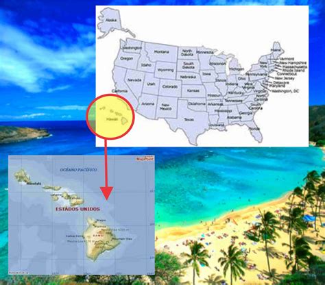 Estado De Hawaii Ubicacion Geográfica Hawaii