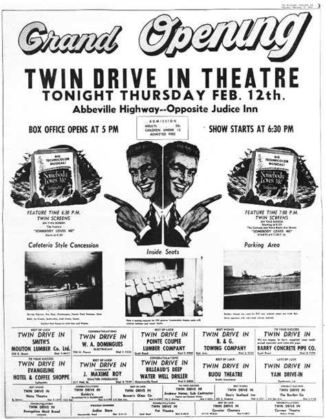 Twin Drive In In Lafayette La Cinema Treasures