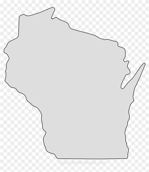 Wisconsin Outline Map Of Wisconsin