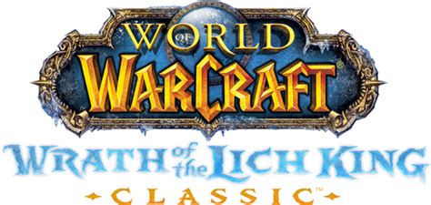 Logo For World Of Warcraft Wrath Of The Lich King Classic By Crimroxs
