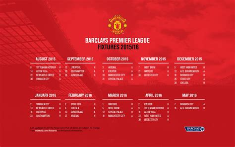 Manchester united host newcastle today in desperate need of a win to keep their faltering top four hopes alive. Fixtures 2015/16 - Official Manchester United Website
