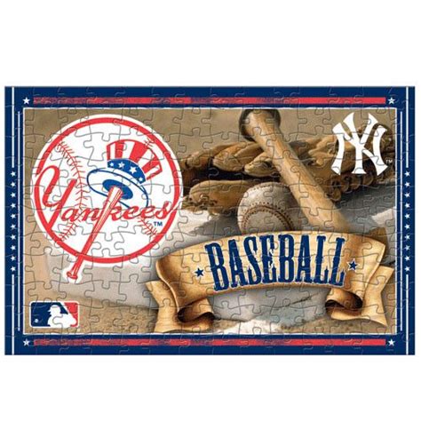 New York Yankees Mlb 150 Piece Team Puzzle Baseball Mlb Nfl