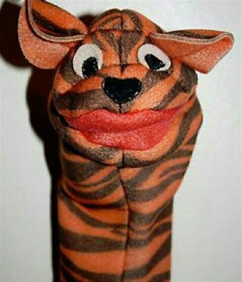 Tatting Tiger Bath Puppet By Legends And Lore Baby Einstein Toys