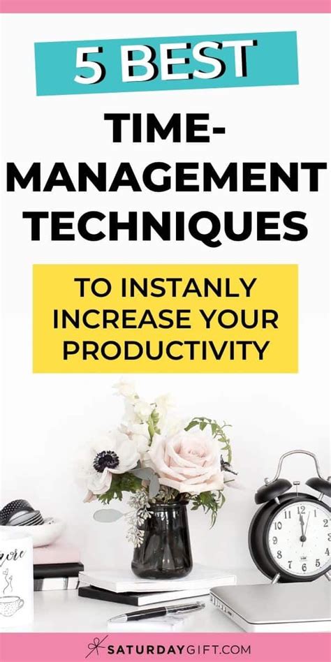 Best Time Management Techniques To Instantly Increase Your Productivity