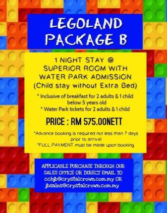 There are offered a range of guest amenities: Lego Land Package B | Crystal Crown Hotel Johor Bahru ...