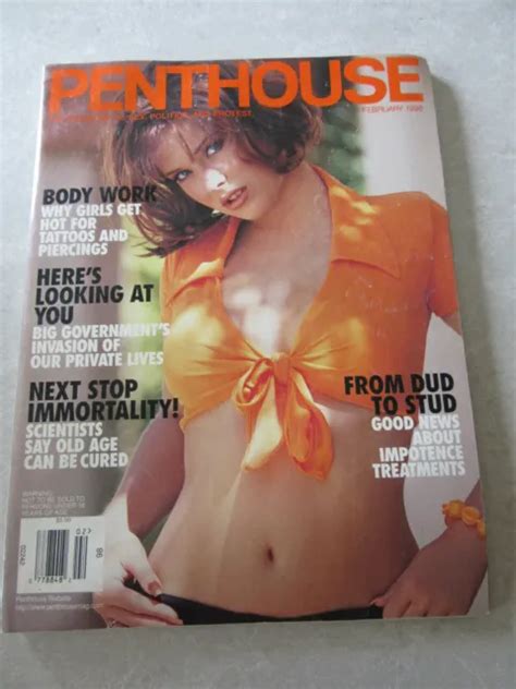 Nanna Gibson February 1998 Penthouse Magazine Zeenya Butch Warrior Princess 804 Picclick