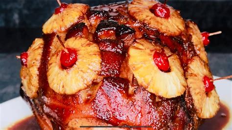 The Best Pineapple Brown Sugar Glazed Holiday Ham Recipe Easy Instant Pot Recipes