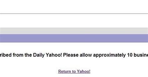Daily Yahoo 10 Day Wait To Unsubscribe Imgur