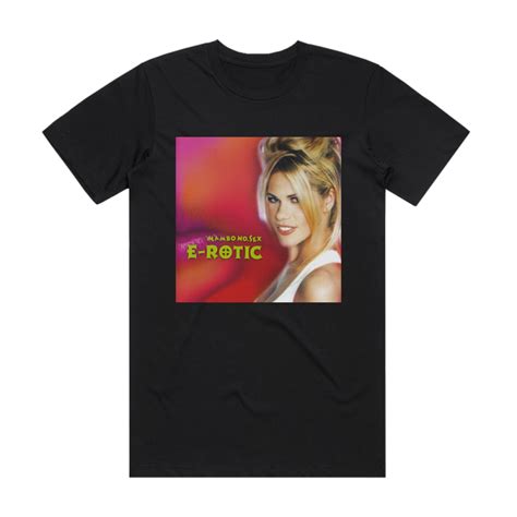 E Rotic Mambo No Sex Album Cover T Shirt Black Album Cover T Shirts