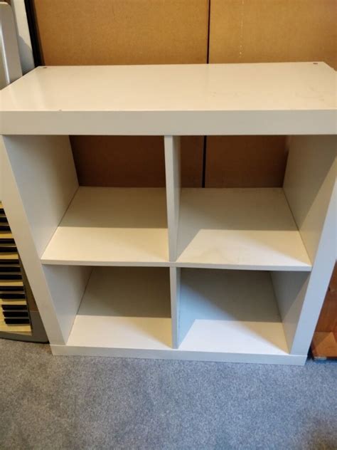 2x Ikea Expedit Kallax 2x2 Shelving Units White In Streatham