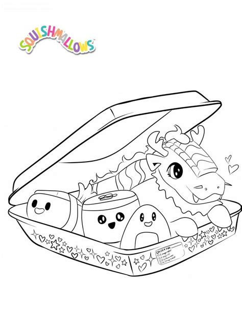 Squishmallow Coloring Sheets Squishmallows Coloring Pages Printable