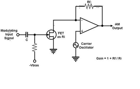 Radio Am Modulator Mixer Circuit Electrical Engineering Stack Exchange
