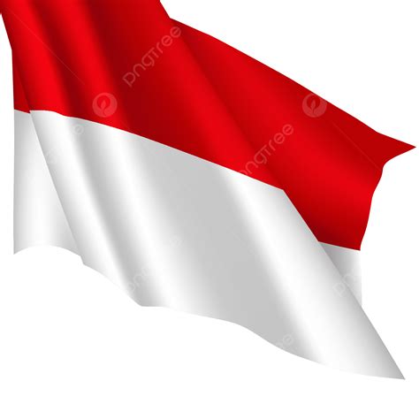 Bendera Indonesia Merah Putih Berkibar Vector Bendera Indonesia Berkibar PNG And Vector With
