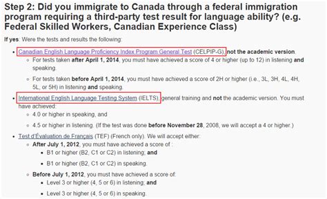 Canadian English Language Proficiency Index Program General Test Celpip