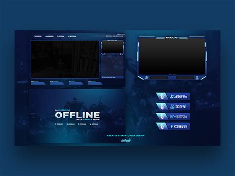 Twitch Overlay Template Psd Free