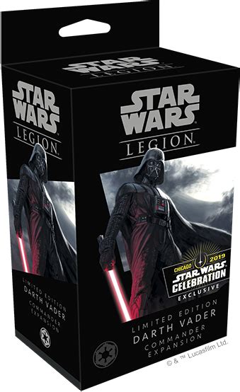 Star Wars Legion Limited Edition Darth Vader Inbound Bell Of Lost