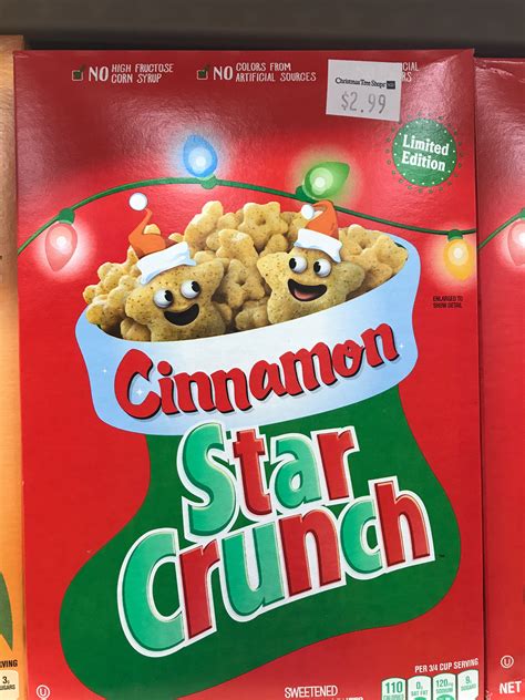 Cinnamon Star Crunch Star Crunch Crunch Cereal Crunch