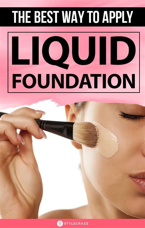 How To Apply Liquid Foundation For A Flawless Finish Artofit