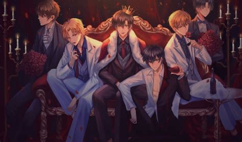 Download 2723x1486 Anime Boys Shoujo King Crown Suit